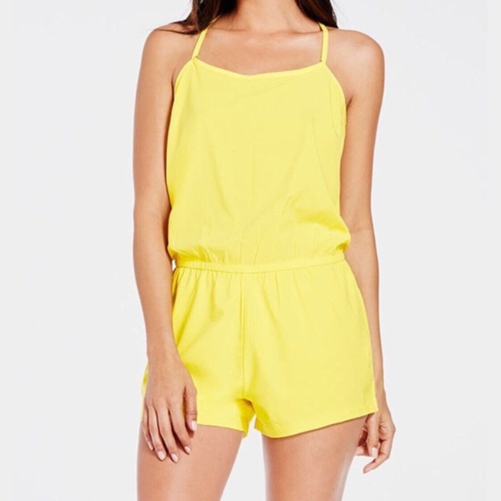 Neon fabletics romper